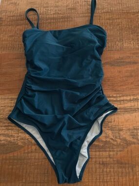ONE PIECE CUPSHE TEAL SZ. M